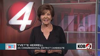 Free Air Time US House candidate Yvette Herrell [upl. by Aerdied156]