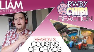 RWBY Chibi 3x13 Cousins of Chaos Reaction [upl. by Oirramaj800]