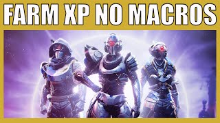 The Fastest Way To Farm XP Destiny 2 Witch Queen WITHOUT MACROS  Get Season Ranks Fast [upl. by Llerrehc]