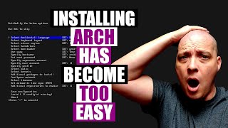 Arch Linux One Of The Easiest Distros To Install [upl. by Valtin672]