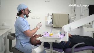 MyErgoLoupes  Ergonomic Loupes Dentist Review  Dr Sergio Halloun [upl. by East928]