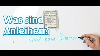 Was sind Anleihen Einfache Anleihen Erklärung  AktienmitKopfde [upl. by Sherrard]