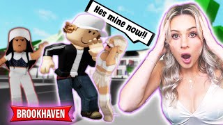 I STOLE MY BULLIES BOYFRIEND Roblox Brookhaven RP [upl. by Greenberg432]