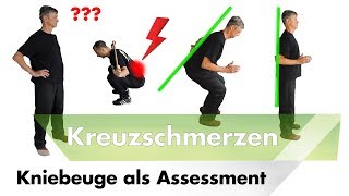 Kniebeuge als Ursache für Rückenschmerzen Joachim´s Kundenfeedback [upl. by Batruk]