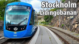 ⁴ᴷ⁶⁰ Exploring the Stockholm Lidingöbanan 2024 [upl. by Manly769]