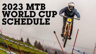 UCI MTB World Cup RACE Calendar 2023 [upl. by Mad]