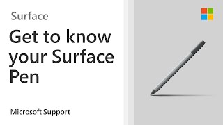 How to use the Surface Pen  Microsoft [upl. by Walsh]