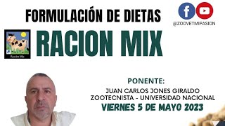 Formulación de dietas Ración Mix [upl. by Swiercz]