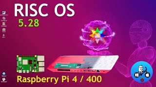 RISC OS 528 Raspberry Pi 400 [upl. by Edals]