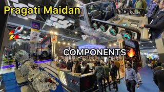 Auto Expo 2023  COMPONENTS 🔥 Walk Around ❤️ Pragati Maidan [upl. by Cassady]