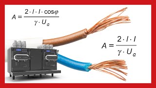 Dimensiune cabluri in aparatele electrice curent continuu monofazat trifazat Calculator cabluri [upl. by Auoh]