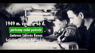 LLKS Tarybos 1949 m vasario 16 d Deklaracija [upl. by Pentheam694]