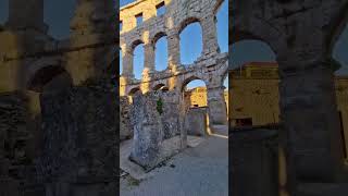 Inside the Pula Arena TravelwithHugoF arena pula croatia [upl. by Iggep]