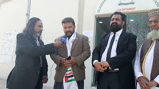 safeer e aman Malik Shahzad awan at islamabad baar k bahir advocate rouf ch sb k Sath [upl. by Nielsen]