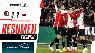 Resumen I Feyenoord Rotterdam 3  2 AZ Alkmaar  Eredivisie [upl. by Ait]