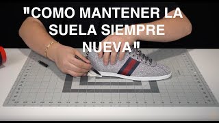 Como Cuidar las Suelas de los Tenis  Zapatos [upl. by Peder]