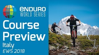 Course Preview Rd 5  EWS La Thuile ITA 2018 [upl. by Aninnaig]