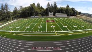 Montesano School District Turf TimeLapse [upl. by Buell508]