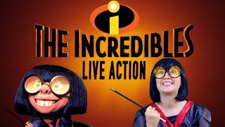 The Incredibles EDNA MODE Live Action Disney Pixar  Madi2theMax [upl. by Warfold]