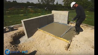 Comment faire un dallage en béton [upl. by Acsirp]