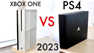 Xbox One Vs PS4 In 2023 Comparison Review [upl. by Nodmac]