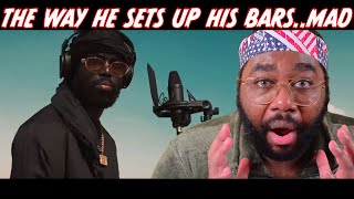 American REACTS to Ghetts  Fire in the Booth pt3  Fire in the Desert [upl. by Asirac]