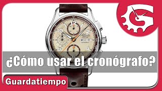 ¿Qué es un CRONÓGRAFO de RELOJ y CÓMO USARLO [upl. by Eugaet]