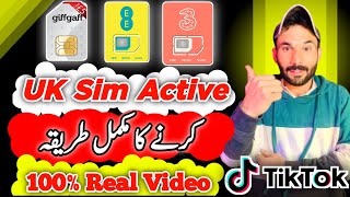 UK Sim Card in Pakistan Review 2024  How to Activate UK Sim in Pakistan 2024  UK Sim Activation [upl. by Tobe]