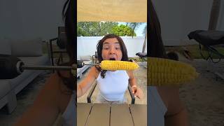 The Corn made her Bald 🤯👩‍🦲😅 shorts trending [upl. by Ennoira]