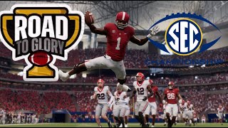 The Return Of Unc Ep 10 College Football 25 Road To Glory SEC Championship Edition [upl. by Enehs638]