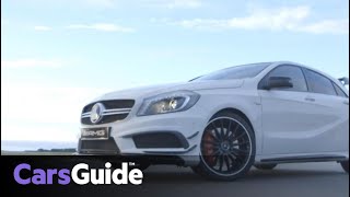 MercedesBenz A45 AMG 2013 review [upl. by Rella]