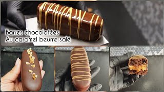 Barres chocolatées au caramel maison [upl. by Silden]