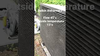 Daikin Altherma heat pump running heatpumps heatpump daikin heating altherma i85 [upl. by Prebo184]