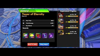 Easily Beat Wave 117 Tower of Eternity Anime Defenders  NO REQUEMamp NO ALMIGHTY [upl. by Tessil]