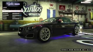 GTA V Lampadati Felon GT Customization [upl. by Atalie]