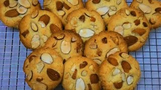 Amygdalota Greek Almond Cookies [upl. by Mellar]