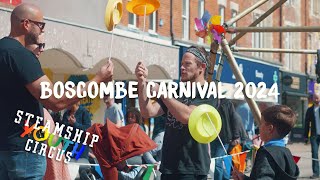 Boscombe Carnival 2024  Steamship Circus x Steamship Youth Circus [upl. by Barbabra]