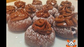 NUTELLOTTI PRONTI CON SOLI 4 INGREDIENTI RICETTA FACILE E VELOCE [upl. by Esnahc750]