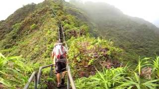 Island Trails  Haiku Stairs Stairway to HeavenMoanalua Valley [upl. by Hoppe]