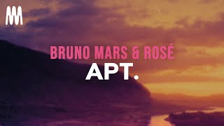 ROSÉ amp Bruno Mars  APT LetraLyrics [upl. by Aslin268]