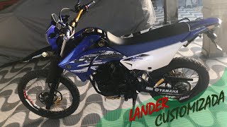 Lander XTZ 250 Customizada [upl. by Zilvia]