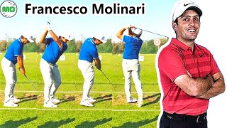 Francesco Molinari フランチェスコ・モリナリ イタリアの男子ゴルフ スローモーションスイング [upl. by Isoais]