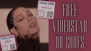 FREE VIDEO STAR QR CODES Transitions [upl. by Slavic]