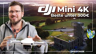 🏆Die beste BudgetDrohne 2024 🚁Günstige DJI Mini 4K Test mit viel Footage [upl. by Ylas]