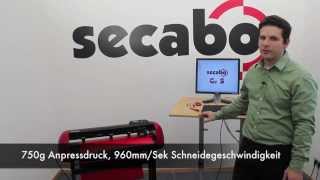 Secabo S60 Schneideplotter mit Servomotoren [upl. by Bird]