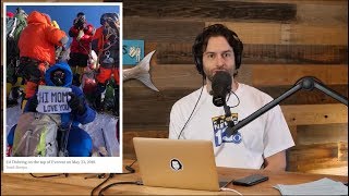 Chris Delia rant on peoples climbing MOUNT EVEREST [upl. by Llenrod]