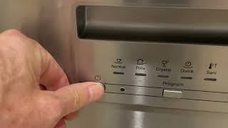 Miele Dishwasher start button issue Example 1 [upl. by Chappell]