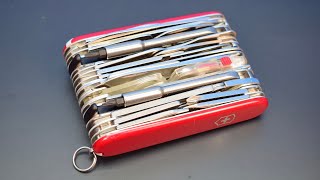 Worlds Largest Swiss Army Knife  64 Functions [upl. by Marelda867]