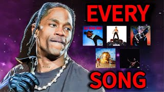 Every Travis Scott Song RANKED [upl. by Hullda]