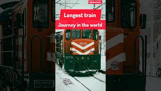 Longest train journey inthe worldtamil [upl. by Nnaael]